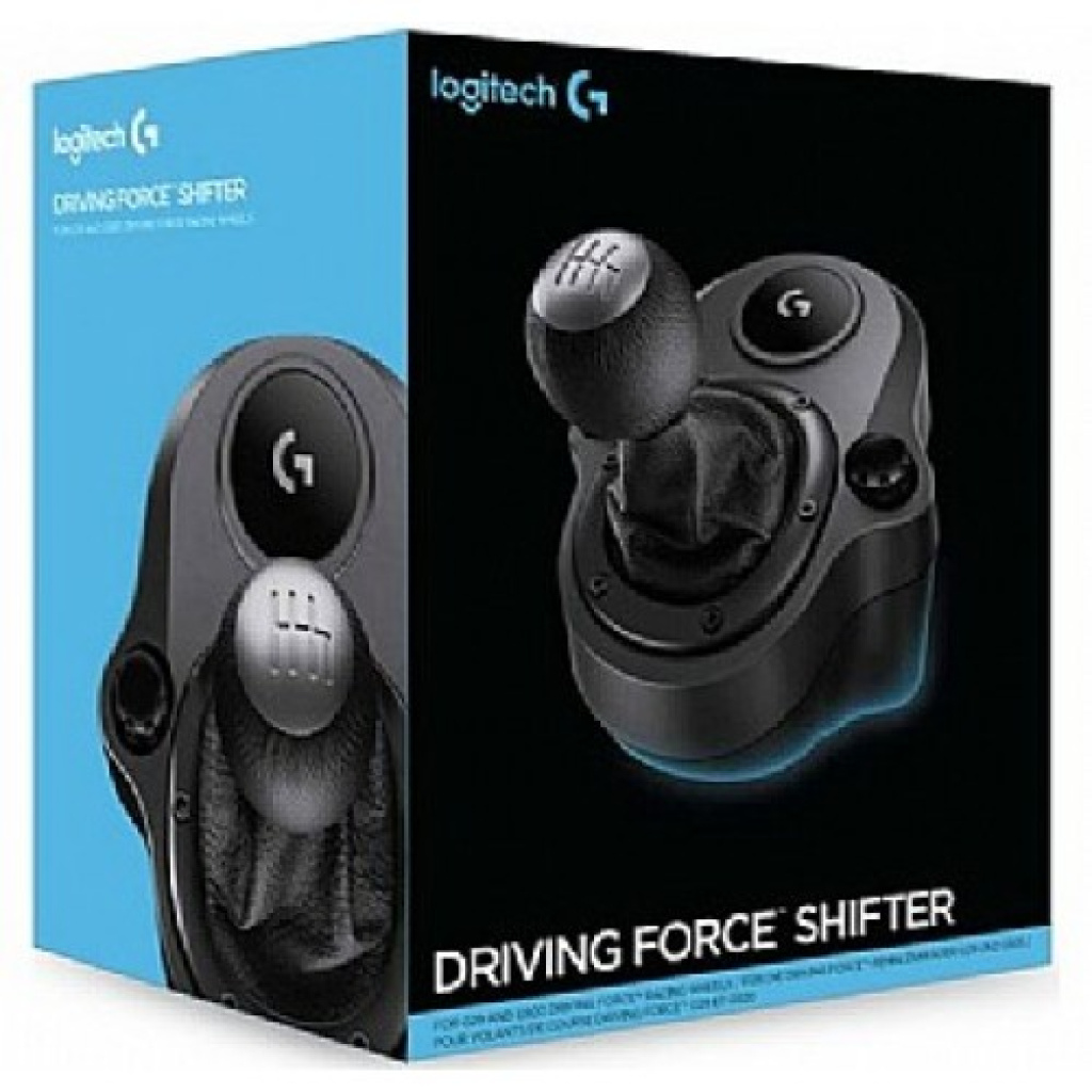 ידית הילוכים Logitech Driving Force Shifter התואמת למחשב, PS4 ,XBOX ולהגאים G923, G29, G920