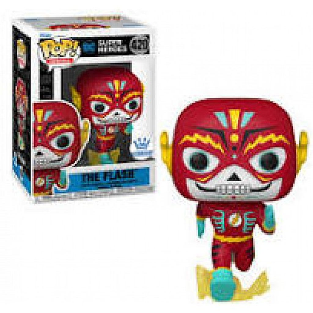 Funko Pop | בובת פופ: DC Super Heroes Comics: Dia De LosThe Flash (Exclusive) #420