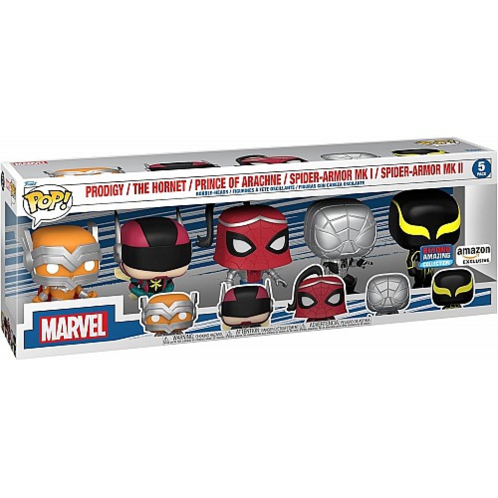 Funko Pop | בובת פופ Marvel: Year Of The Spider – Spider-Man (5-Pack) [Exclusive]