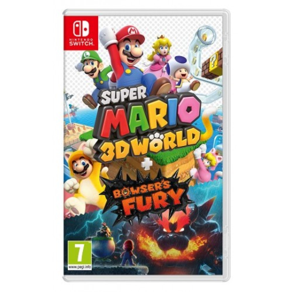 Nintendo Switch | משחק לנינטנדו סוויץ’ – Super Mario 3D World + Bowser’s Fury